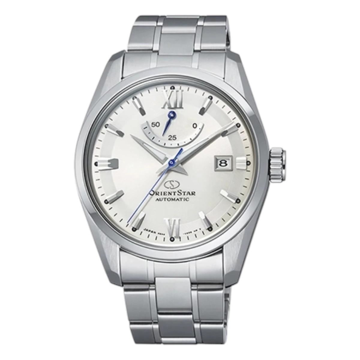 RE-AU0006S00B_1 Orient Star Contemporary Automatic Stållänk Vit