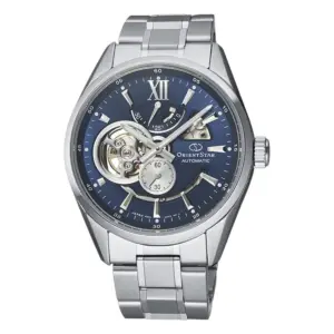 Orient Star Skeleton Automatic Stållänk Blå