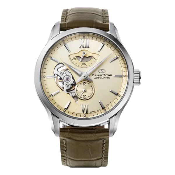 Orient Star Skeleton Automatic Beige