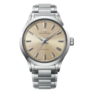 Orient Star Sakigake Automatic Stållänk Guldfärgad