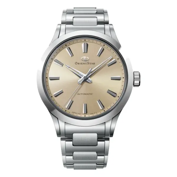 Orient Star Sakigake Automatic Stållänk Guldfärgad
