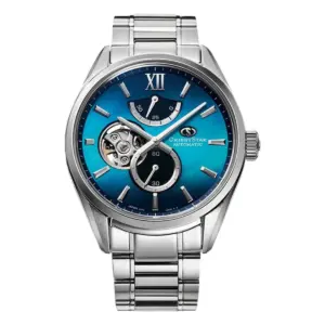 Orient Star M34 F7 Automatic Stållänk Blå