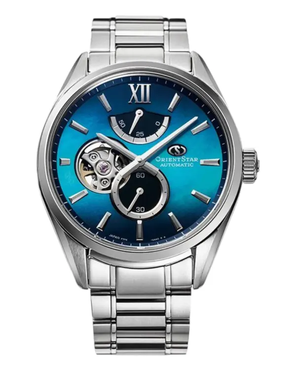 Orient Star M34 F7 Automatic Stållänk Blå