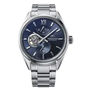 Orient Star M34 F7 Automatic Stållänk Blå