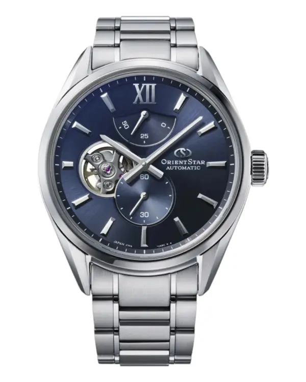 Orient Star M34 F7 Automatic Stållänk Blå