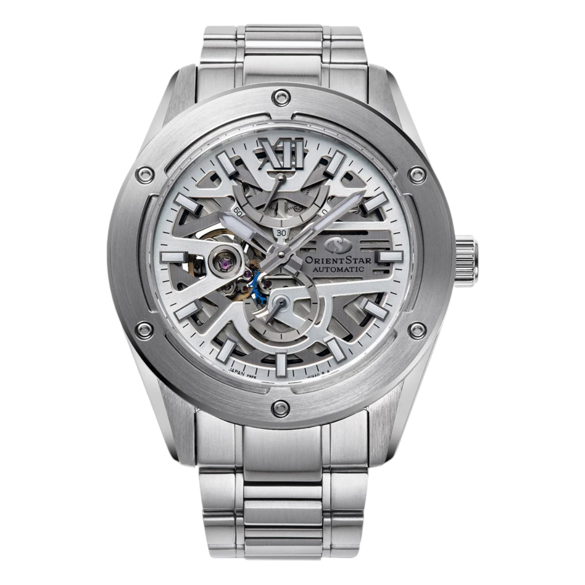 RE-BZ0001S00B_1 Orient Star Avantgarde Skeleton Automatic Silver