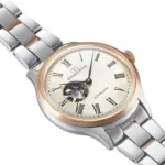Orient Star Classic Semi Skeleton Automatic Tvåfärgad Stållänk Elfenben, bild 2