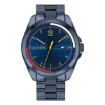 Tommy Hilfiger Quartz Svart Stål Blå