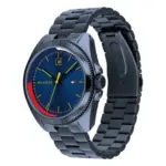 Tommy Hilfiger Quartz Svart Stål Blå - Bild 2