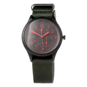 Timex herrklocka med nylonarmband Grå