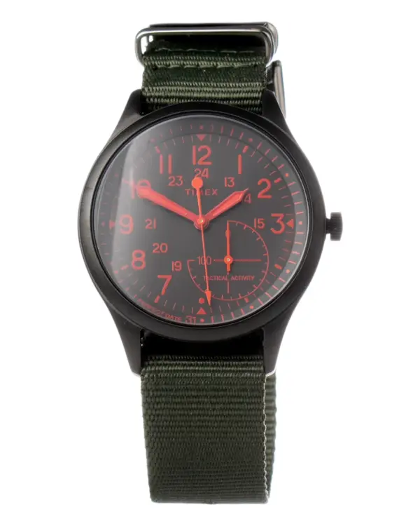 Timex herrklocka med nylonarmband Grå