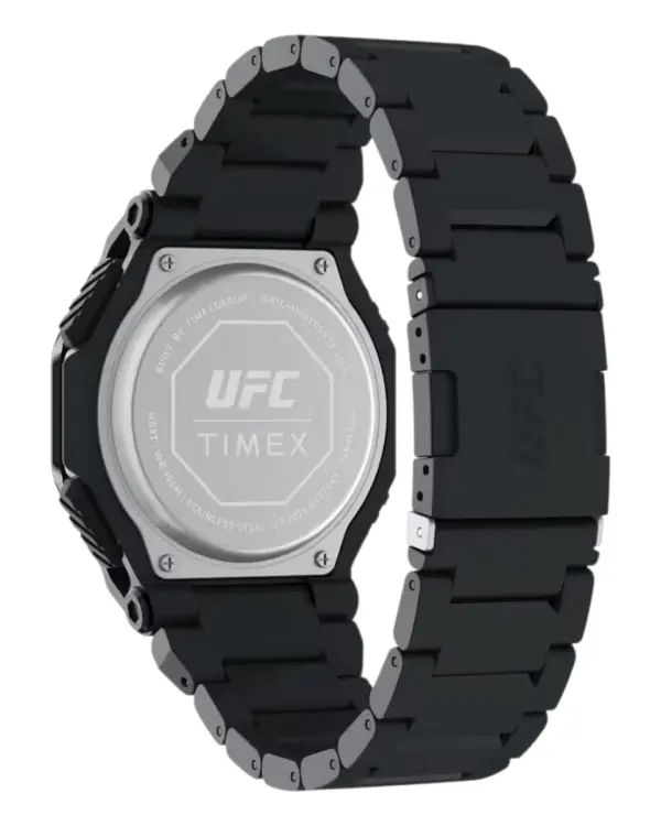 Timex UFC Colossus analog och digital med stållänk Svart