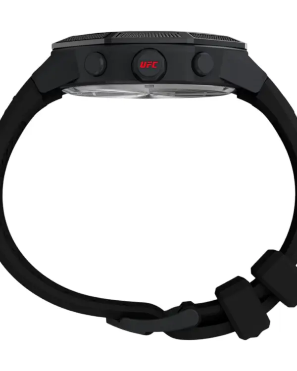 Timex UFC King kronograf med silikonarmband Svart