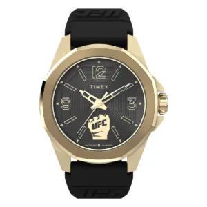 Timex UFC Prospect med svart silikonarmband – Svart