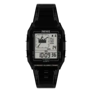 Timex Q Timex LCA x Fortnite med resinarmband Grå