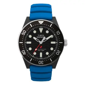Timex Deepwater Reef 200 XCF gummiarmband Svart