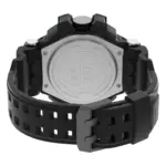 Timex digital herrklocka med svart gummiarmband – Svart