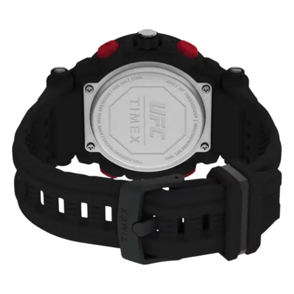 Timex UFC Impact analog och digital med resinarmband Svart