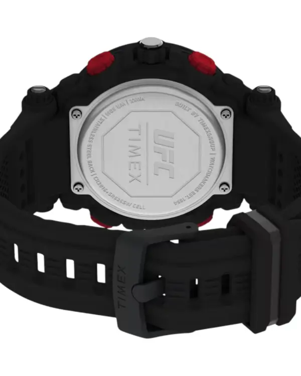 Timex UFC Impact analog och digital med resinarmband Svart
