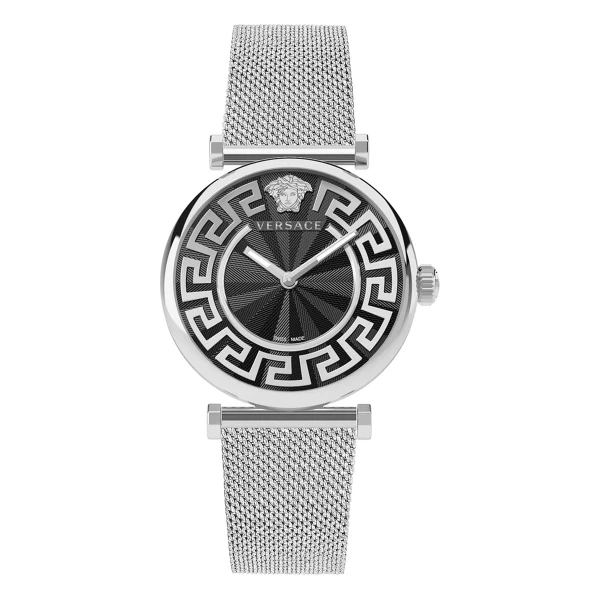 Versace Lady Quartz Stållänk Grå