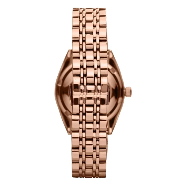 Armani Classic Quartz Stållänk Roséguld