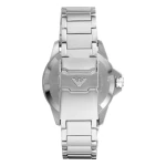 Armani Diver Quartz Stållänk Grön