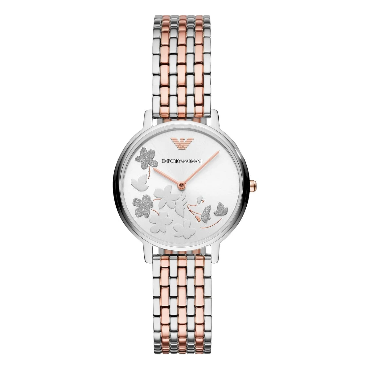 Armani Kappa Quartz Stållänk Silver Armani Kappa Quartz Stållänk Silver
