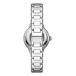 Armani Mia Quartz Stållänk Vit Pärlemor