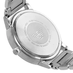 Armani Ruggero Quartz Stållänk Svart