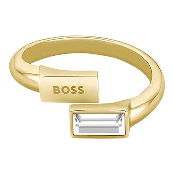 BOSS Clia Ring Stål Guld