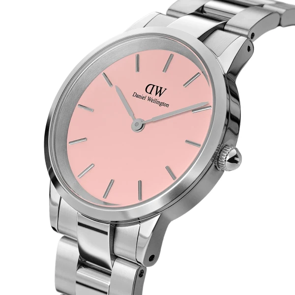 Daniel Wellington Iconic Link Blush 36 mm Quartz Stållänk Rosa