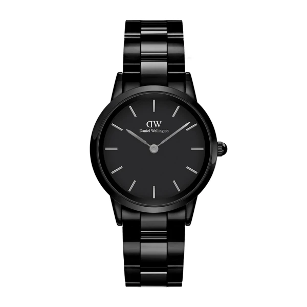 Daniel Wellington Iconic Link Ceramic 28 mm Quartz Keramiklänk Svart