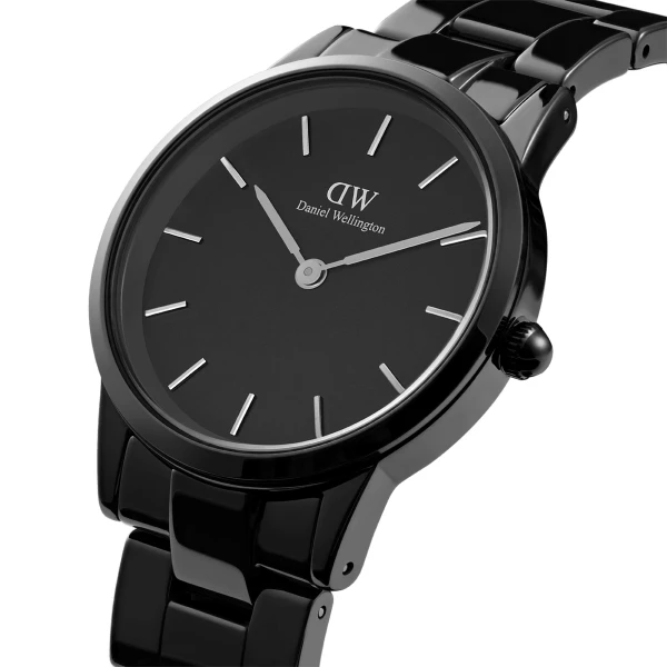 Daniel Wellington Iconic Link Ceramic 28 mm Quartz Keramiklänk Svart