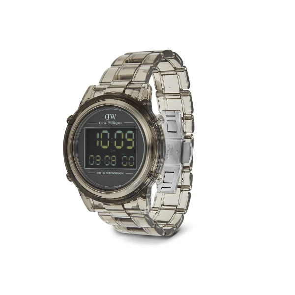 Daniel Wellington Retro Digital 42 mm Digital Plastlänk Ljusgrå