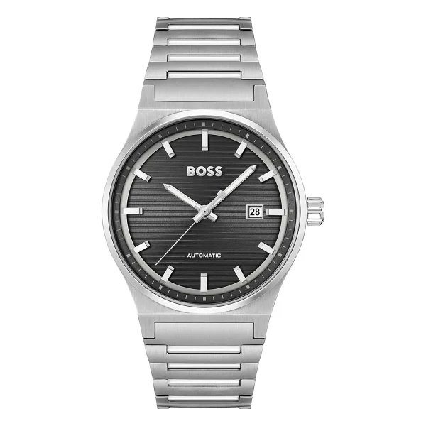 Hugo Boss Candor Auto Automatic Stållänk Svart