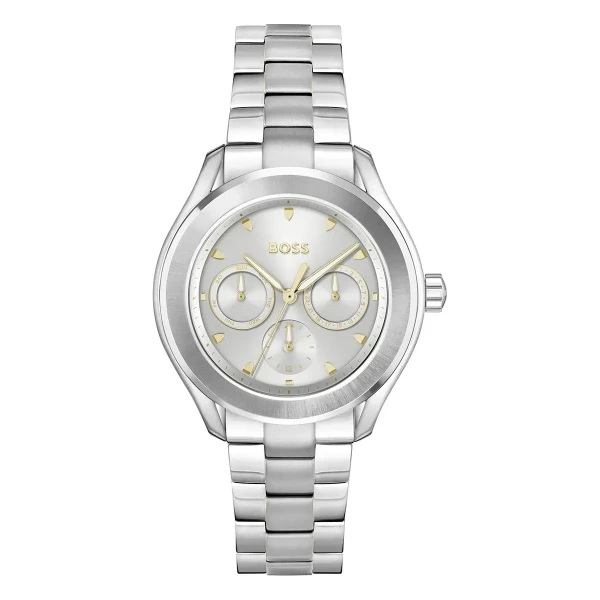 Hugo Boss Lida Quartz Multifunktion Stållänk Silver