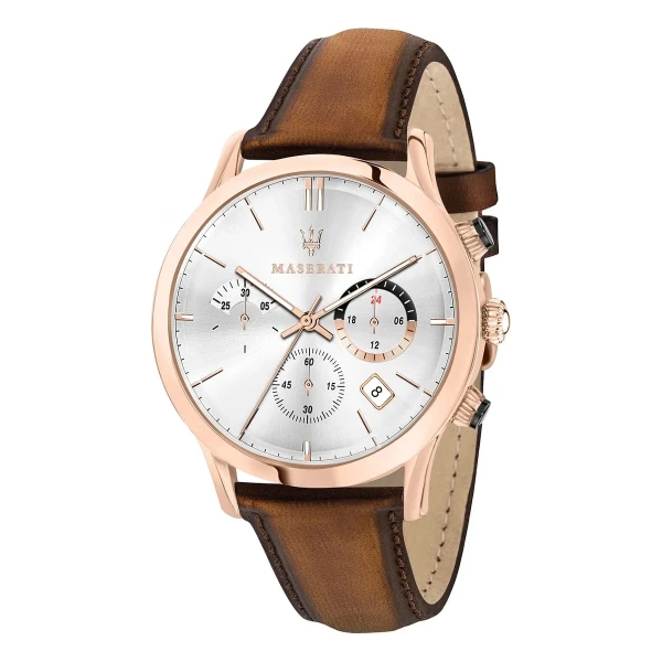 Maserati Ricordo Kronograf Quartz Silverfärgad