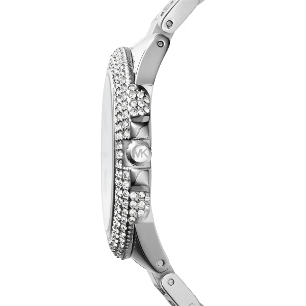 Michael Kors Camille Quartz Kristaller Stållänk Vit