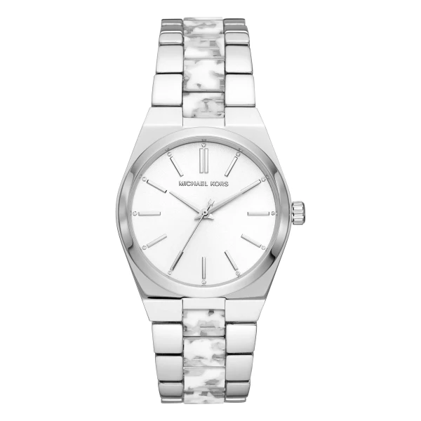 Michael Kors Channing 36 mm Quartz Stållänk Vit
