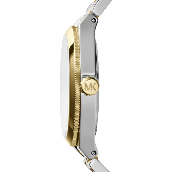 Michael Kors Channing Quartz Tvåfärgad Stållänk Blå