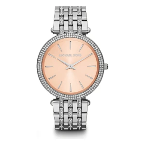 Michael Kors Darci Pavé Quartz Stållänk Roséguld