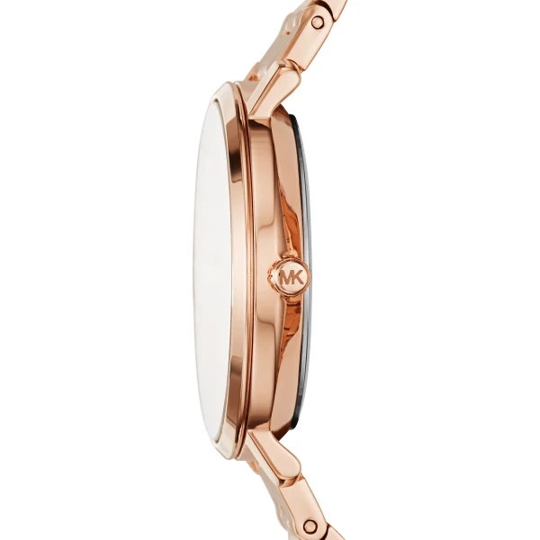 Michael Kors Jaryn Quartz Roséguldfärgad Stållänk Roséguld