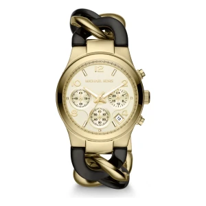 Michael Kors MK3242 Quartz Guldfärgad Stållänk Guld