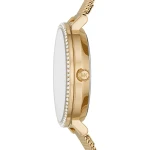 Michael Kors Quartz Guldfärgad Stållänk Guld