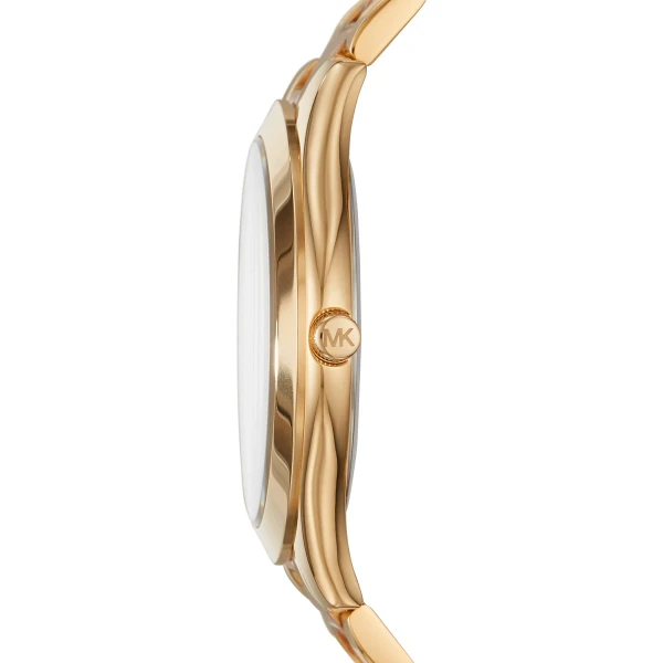 Michael Kors Slim Runway Quartz Tvåfärgad Stållänk Roséguld