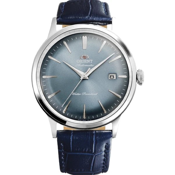 Orient Bambino Automatic Läderband Blå