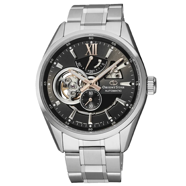 Orient Star Modern Skeleton Automatic Stållänk Grå
