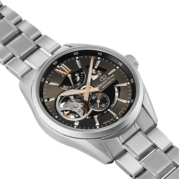 Orient Star Modern Skeleton Automatic Stållänk Grå