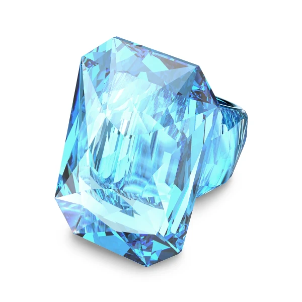 Swarovski Lucent Ring Blå 52