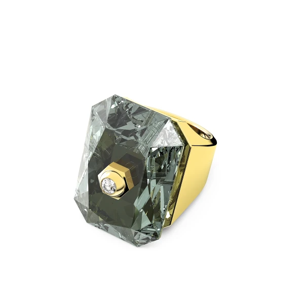 Swarovski Numina Ring Guldfärgad Grå 52